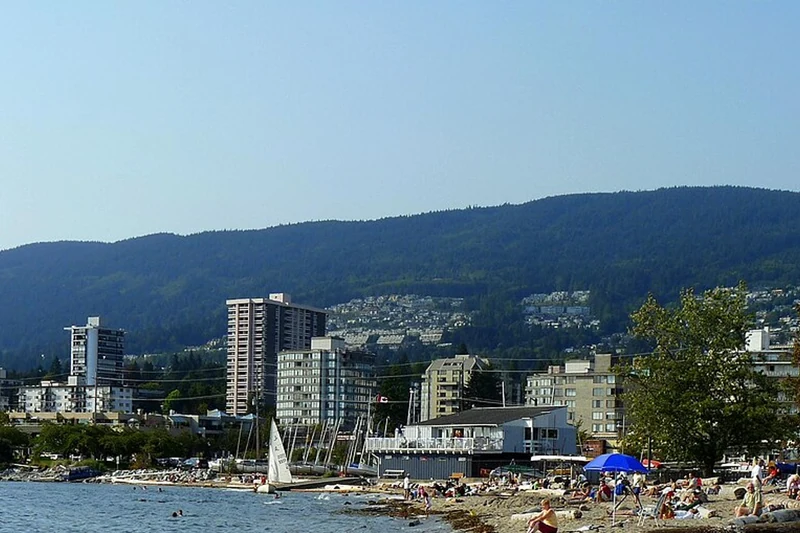 West Vancouver waterfront at Ambleside Park